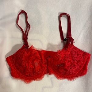 Dream angels push up red bra